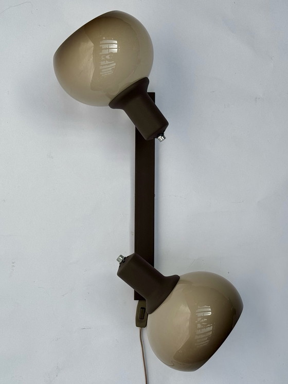 Image 1 of Lampada da parete Herda Mushroom Double Spot Space Age