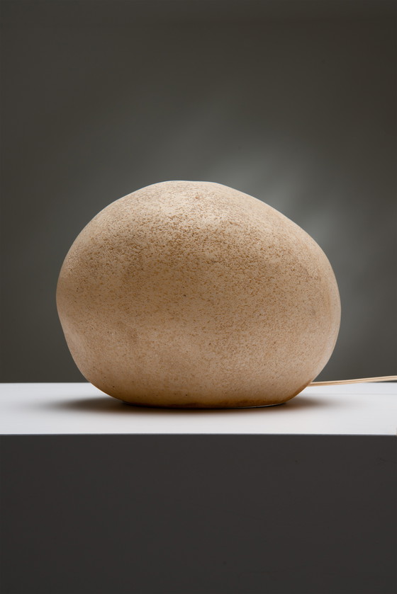 Image 1 of Sculptural Lamp - Dorra - Moon Rock - André Casenave