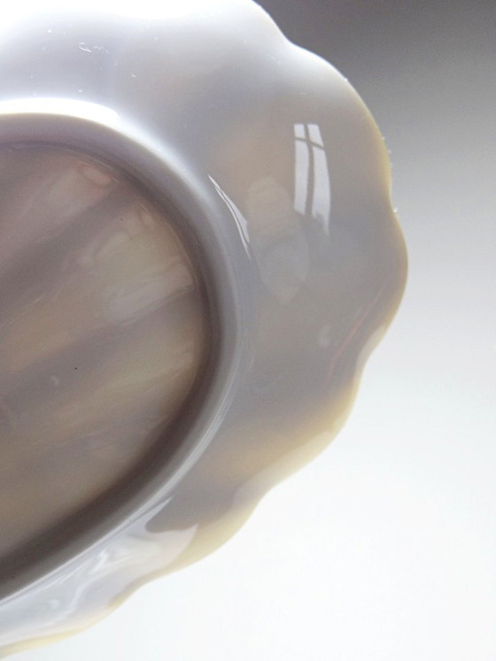 Image 1 of 4 raviers porcelaine blanche de Limoges coquillages rococo vintages
