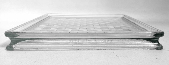 Image 1 of Großer 50er Jahre Leertaschen Glasbaustein 30 x 30 cm