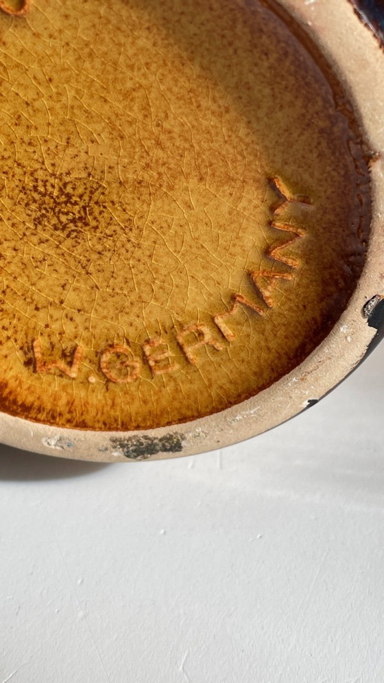 Image 1 of VASO Anfora in ceramica smaltata VINTAGE - GERMANIA OCCIDENTALE