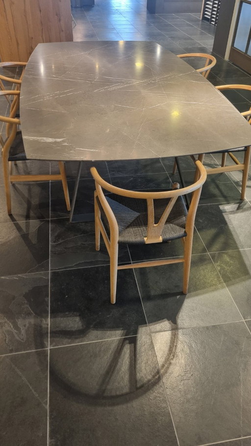 Marble dining table