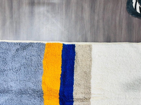 Image 1 of Tapis marocain en laine naturelle 250cmx150cm