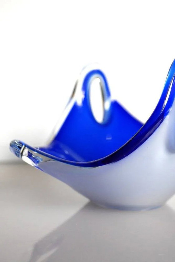 Image 1 of Bol Coquille en verre par Paul Kedelv pour Flygsfors