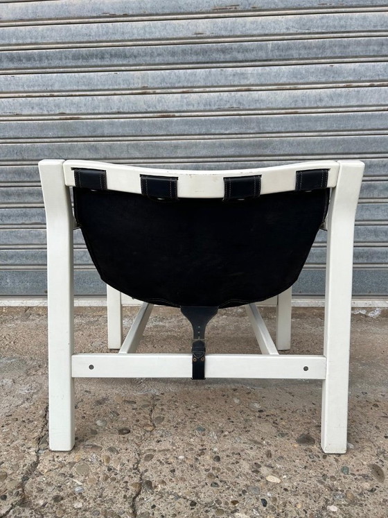 Image 1 of Italian Modern Safari armchair from Carlo Hauner for Forma, 1970’s