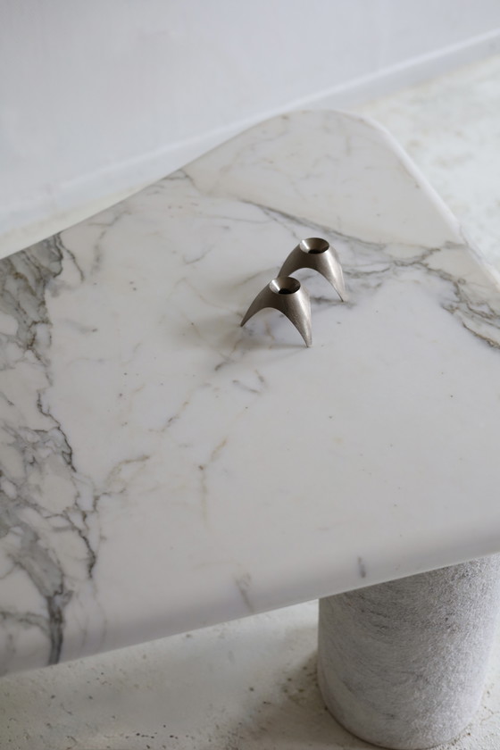 Image 1 of Organic marble coffee table