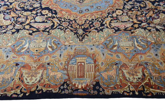 Image 1 of 418 X 305 Cm Handgeknüpfter Kaschmar Teppich