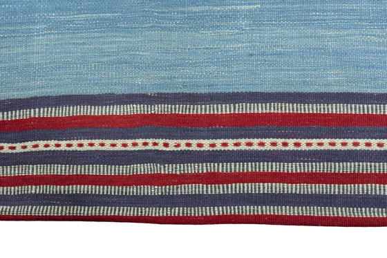 Image 1 of Handgewebter Designer Kelim Fars – 135 x 113 cm