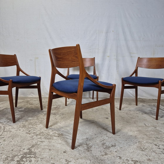 Image 1 of Vestervig Eriksen, vintage 1960s Danish dining chairs