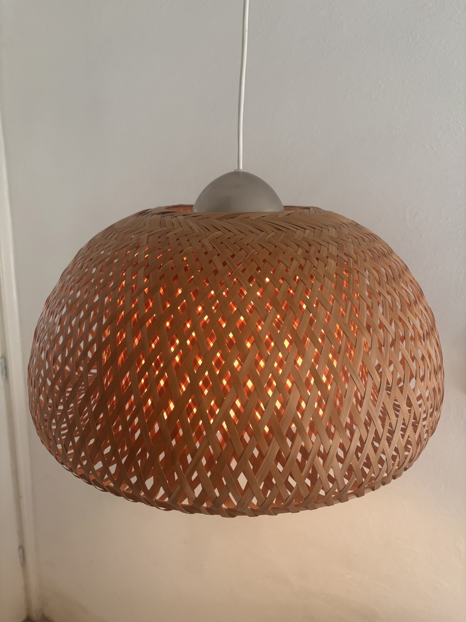 Ikea - Ikea design - Boja - ratan - Pendelleuchte - Bambus - 2000 boho |  90 | Whoppah