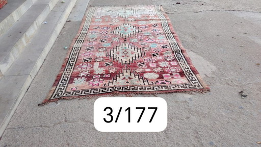 Handgeknoopt Berber kleed wol 300x177cm