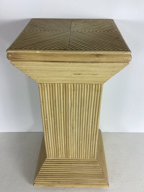 Supporto per piante in rattan, stile anni Ottanta – Colonne (photo 7 of 7)