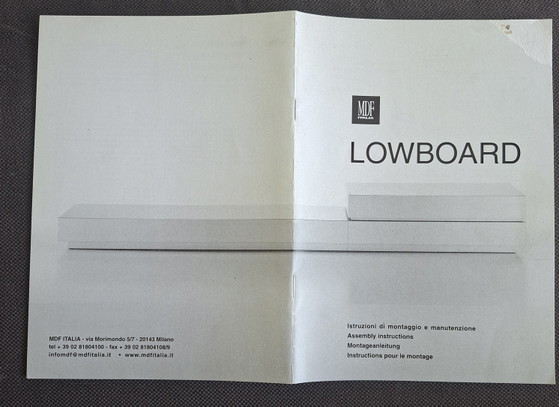 Image 1 of Lowboard podium TV - MDF Italia