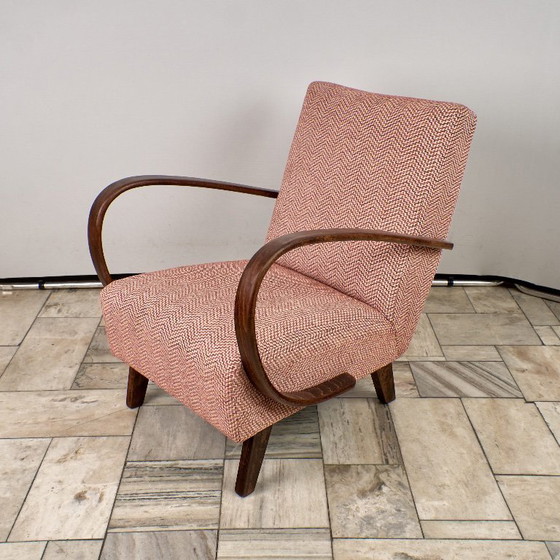 Image 1 of H 410 Armchair designed by Jindrich Halabala, 1940s, Czechoslovakia