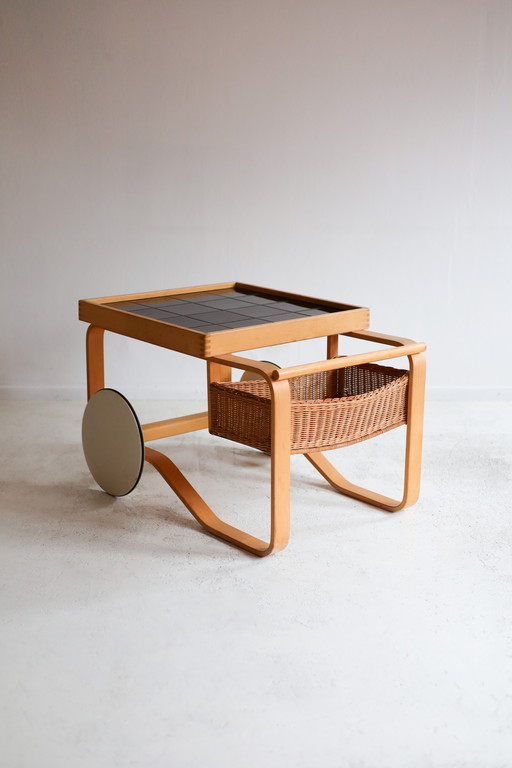 Alvar Aalto Teewagen/Barwagen Modell 900 1950er Jahre