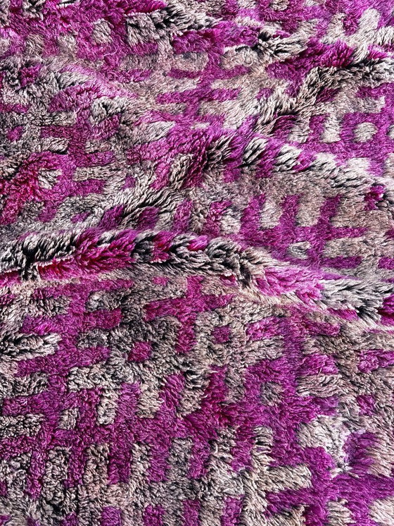 Image 1 of Large Vintage Moroccan Talsint Rug 200x410 cm – Handmade Berber Wool Rug 