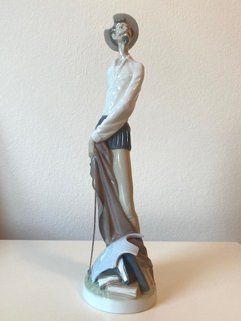 Lladro porcelain figurine - "Upright Don Quixote" 4854 - Collector's item