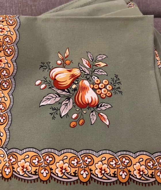 Image 1 of 16 napkins and 8 placemats Les Olivades