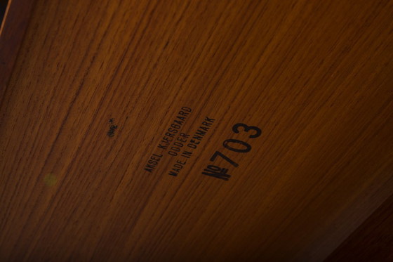 Image 1 of Barra de bar de teca danesa de mediados de siglo modelo 703 de Cart Aksel Kjersgaard, años 60