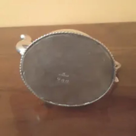 Vintage verzilverde koffiepot — Klassiek Italiaans servies – Decoratieve objecten, Other (photo 4 of 7)