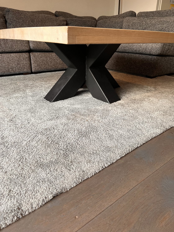 Image 1 of Feelings coffee table 100x100 cm gray wash 