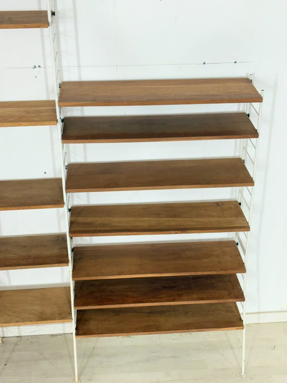 Image 1 of Étagère murale modulaire classique « Sybille », grand format, au design vintage.