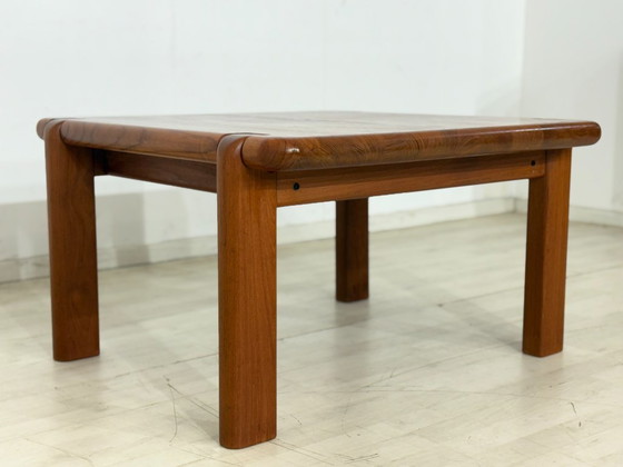 Image 1 of Dyrlund salontafel – Deense design salontafel – Massief teak – Vintage stijl uit het midden van de vorige eeuw