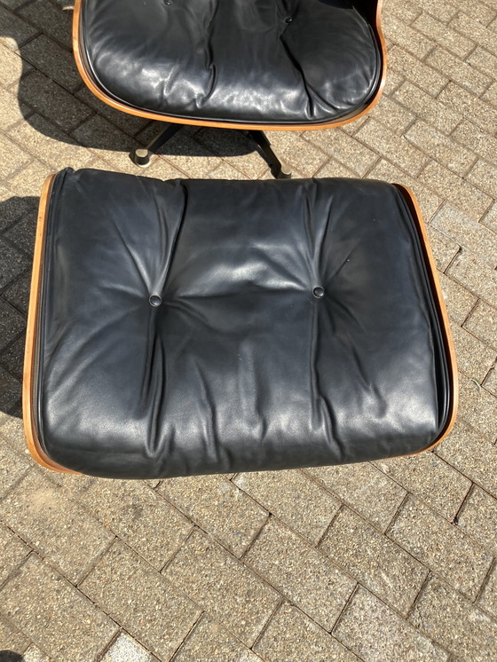Image 1 of Late 50's Vintage Eames Lounge Chair Group Set Contura/Fehlbaum (Vitra) in License of Herman Miller