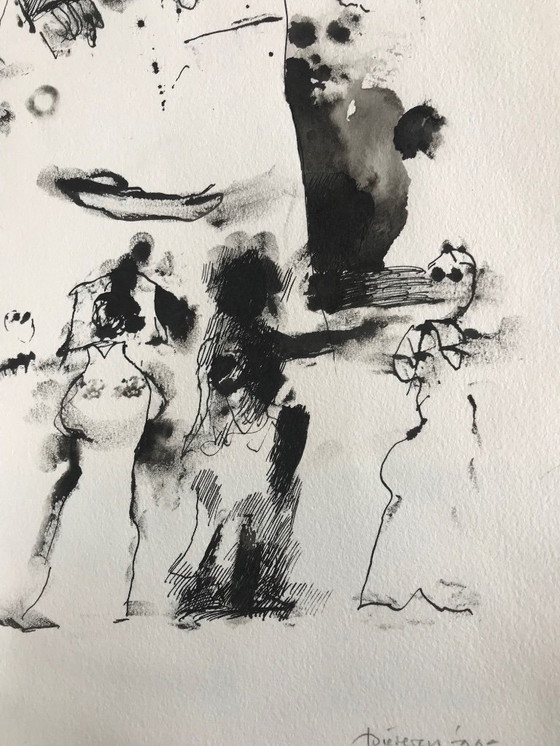 Image 1 of Jef Diederen, gouache 1999