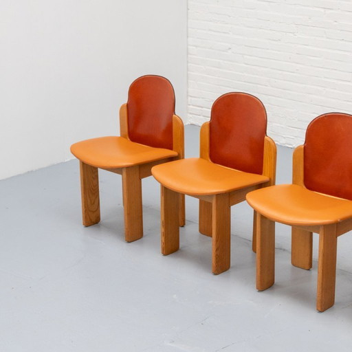 Silvio Coppola Eetkamerstoelen set van 4