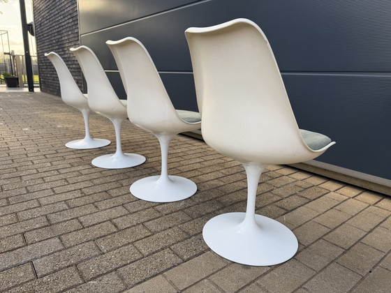 Image 1 of 4 sedie da pranzo originali vintage Knoll Tulip Eero Saarinen