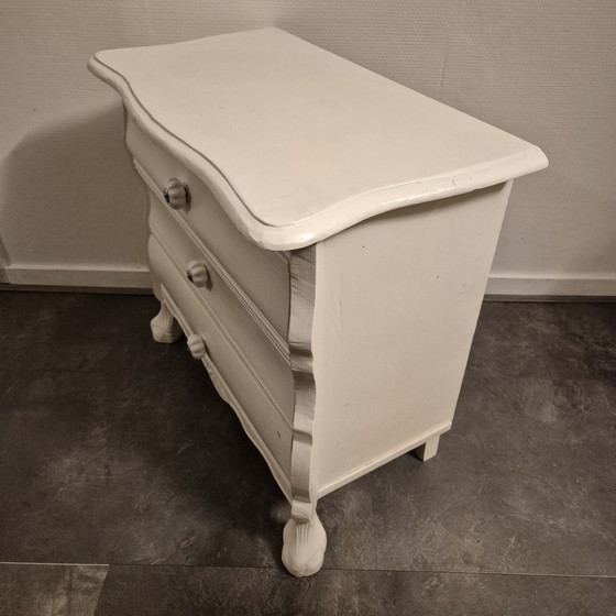 Image 1 of ✨️ Commode blanche classique à 3 tiroirs ✨️

