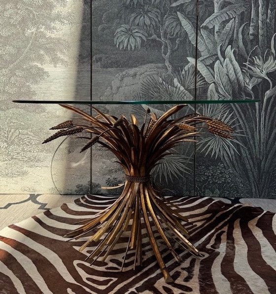 Image 1 of Coco Chanel koffietafel Sheaf of Wheat korenaren 