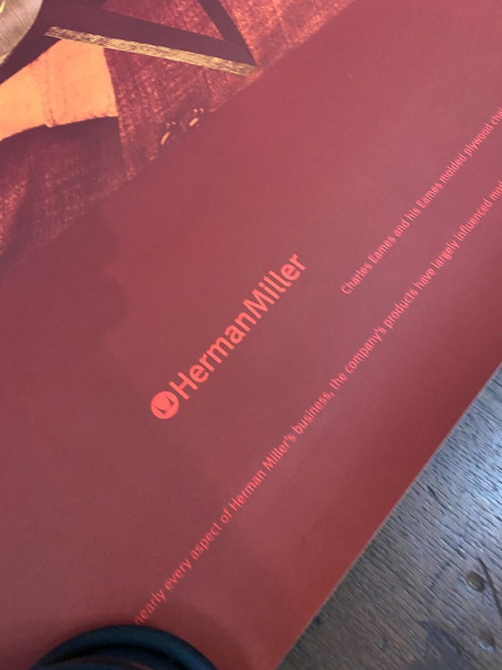 Herman Miller Charles Eames 500 Art Poster 2002 Edlefson – Wall decoration, Paper (photo 7 of 18)
