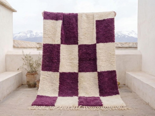 Tapis Berbère En Laine Fait Main 200cmx300cm – vloerkleden en tapijten, Cotton