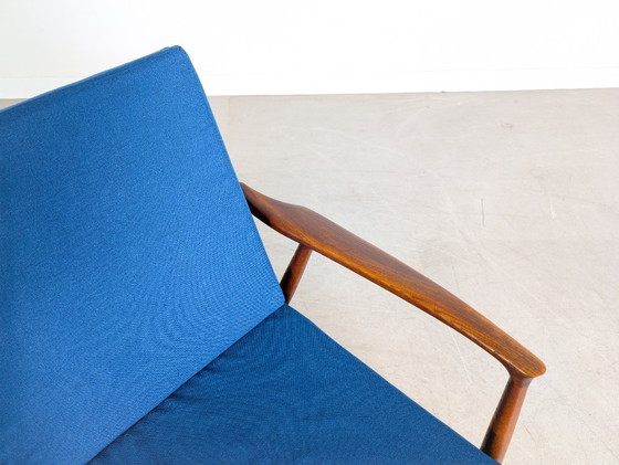 Image 1 of Divano originale Mid-Century in teak vintage, design danese del 1960 MCM