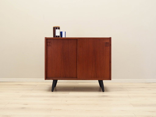 Teak cabinet, Danish design, 1970s, production: Denmark