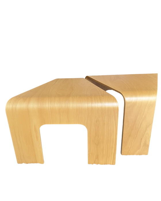 Image 1 of Ensemble de deux bijzettafels Ekornes