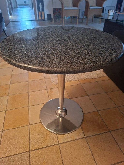 Wittmann design bijzettafel – Impala graniet & nikkel – Other