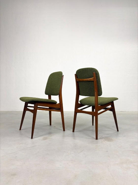 Image 1 of Set of 'Milan' dining chairs by Louis van Teeffelen for Wébé