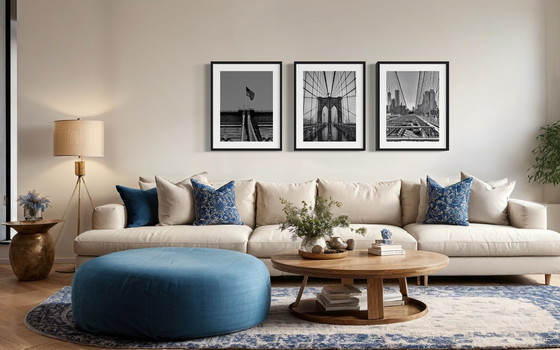 Image 1 of Brooklyn Bridge Set II - Serie di 3 - New York