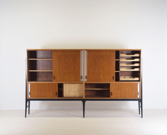 Image 1 of Highboard designed by Alfred Hendrickx for Belform, 1950s