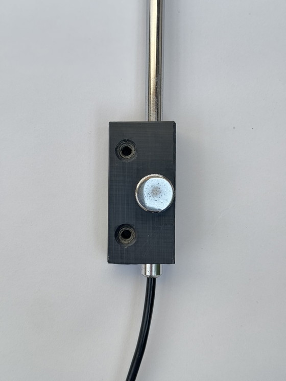 Image 1 of Vintage Chrome Wall Lamp by GEPO Amsterdam, 1970s – Eyeball Design