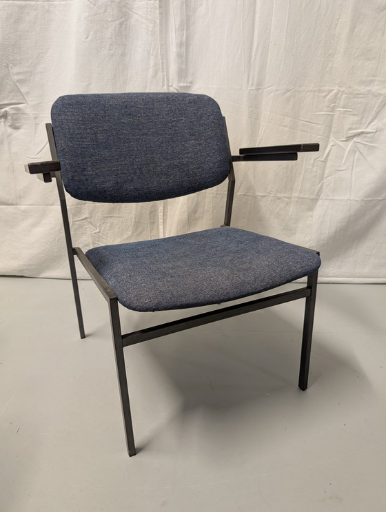 Image 1 of 2er Set Gijs van der Sluis, Modell 57 Stühle, 60er Jahre Dutch Design