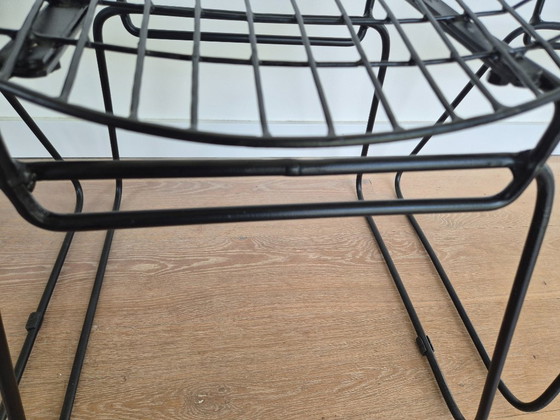 Image 1 of 6x Pastoe SM05 wire chairs door Cees Braakman zwart