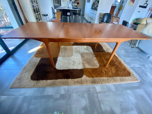 Uitschuifbare teakhouten tafel van A.H. McIntosh, circa 1960. – eettafels, Wood