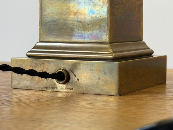 Image 1 of "Medici Vase" Bronze Table Lamp by Maison Charles, France