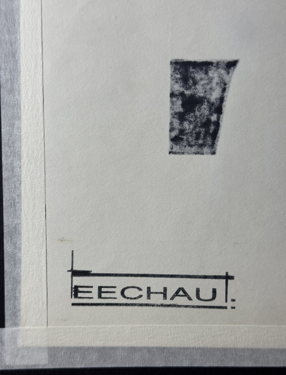 Image 1 of Eugène Eechaut (1928-2019)

- framed artwork 1970s