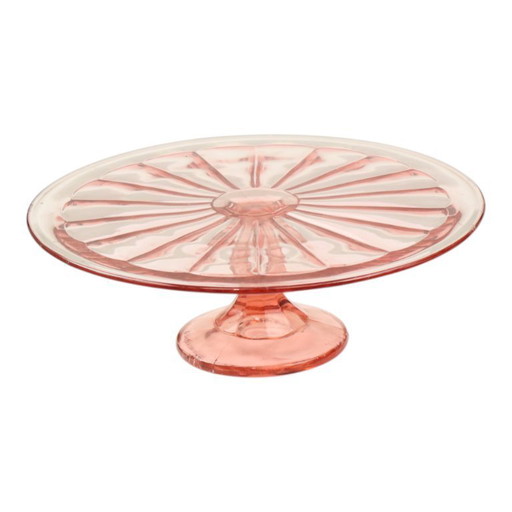Roze Rosaline Art Deco Taartplateau Scailmont