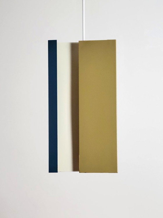 Image 1 of Modernistische Pendelleuchte von J.J.M. Hoogervorst für Anvia, 1950